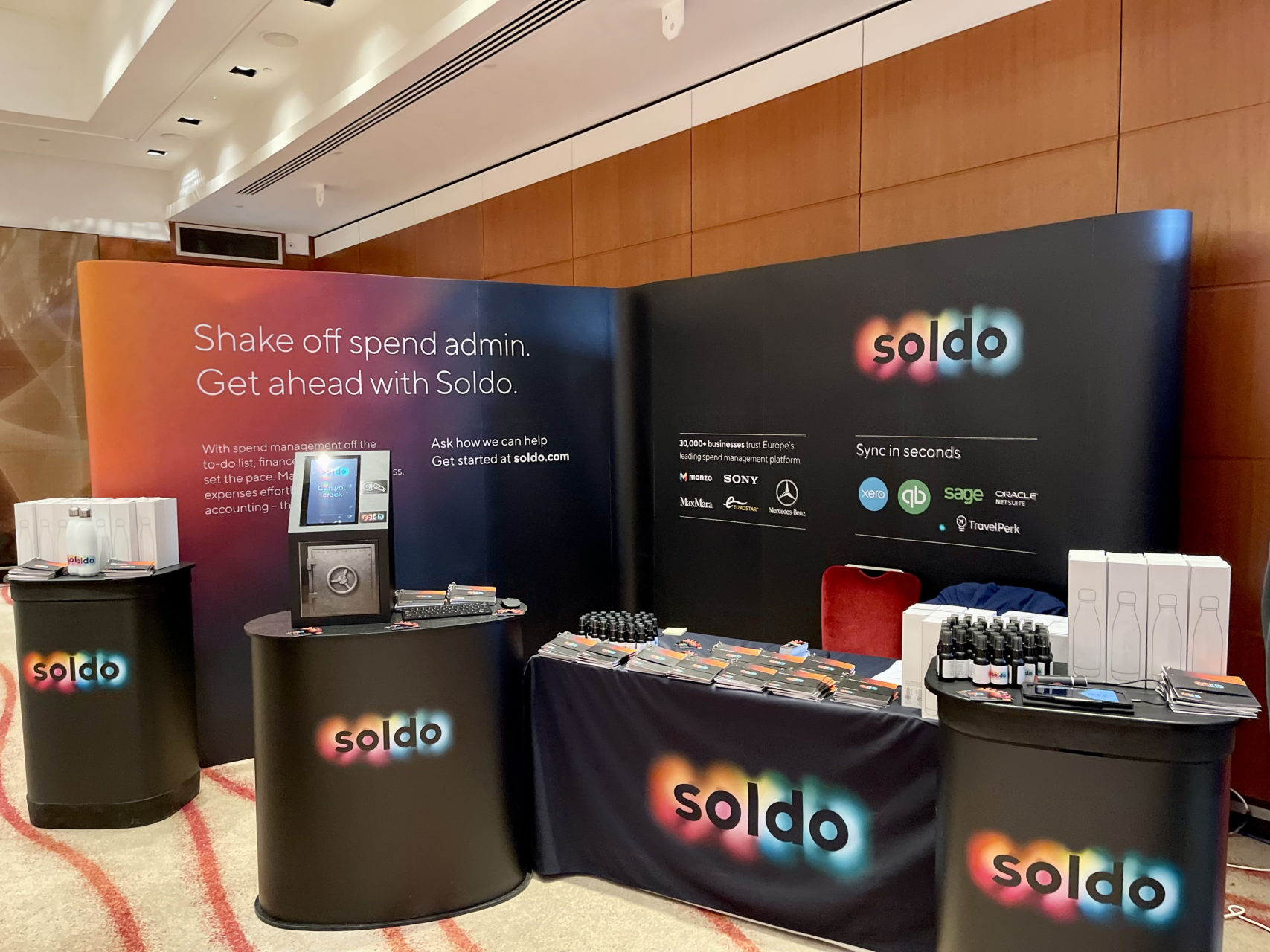 World Finance Forum London 23-24 March Soldo stand