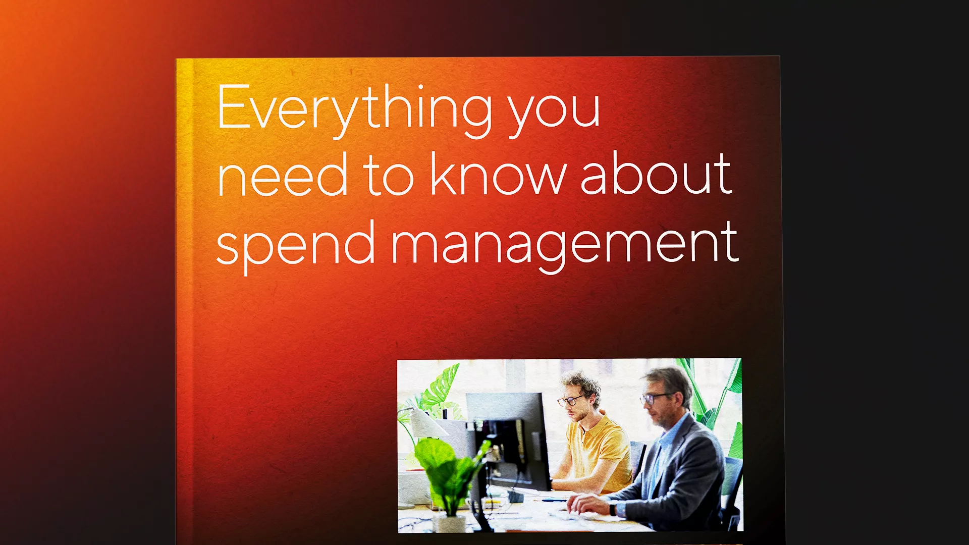 Spend management guide feature