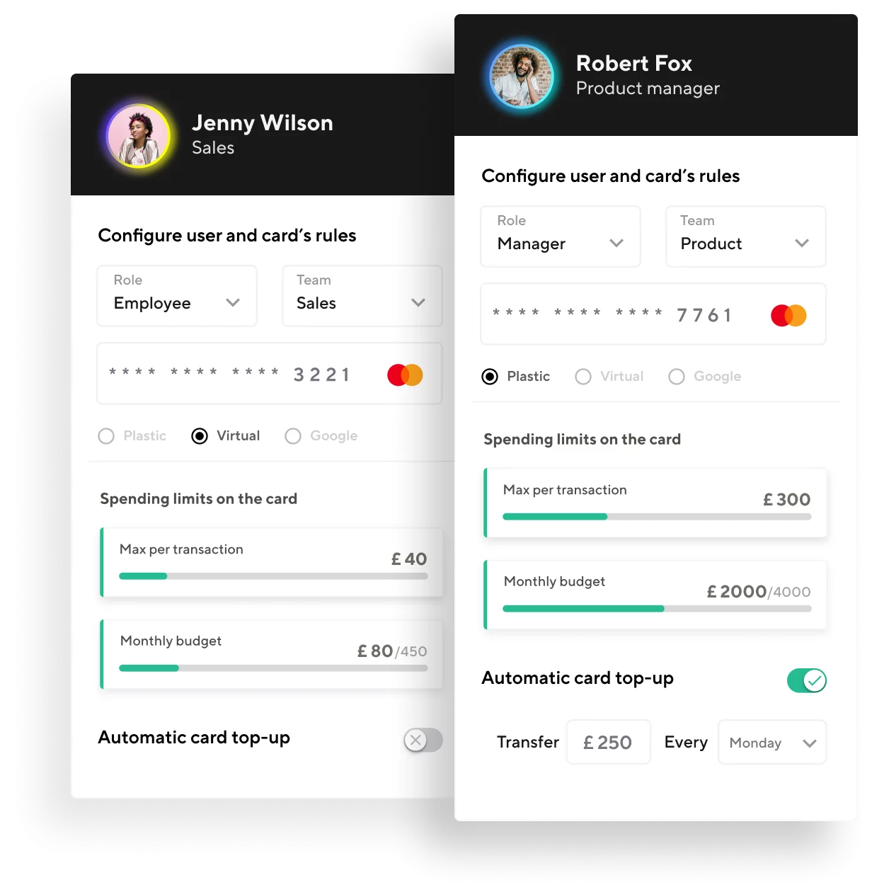 business expense app budgets