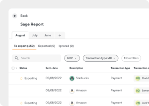 Export invoices in minutes