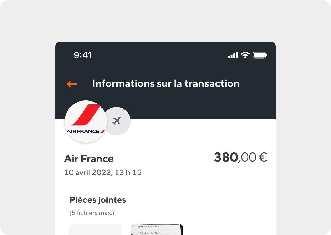 Gérez les dépenses à distance avec l’application mobile