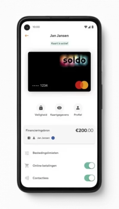 Zakelijke bankrekening en betaalkaart | Soldo