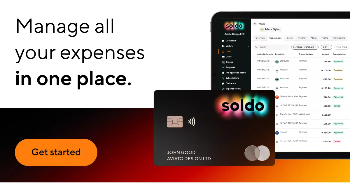 expense cards and platform
