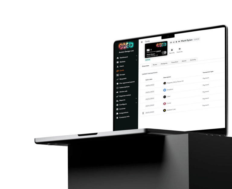 Expense Management Systems Online Expenses System Soldo