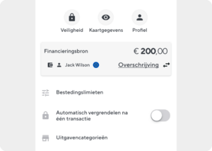 Beheer uitgaven onderweg 
