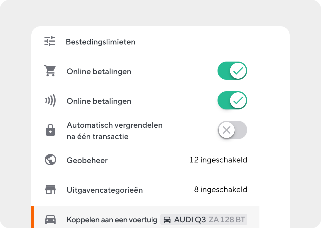 Gemakkelijke uitgaven, gecontroleerde bedrijfsuitgaven 