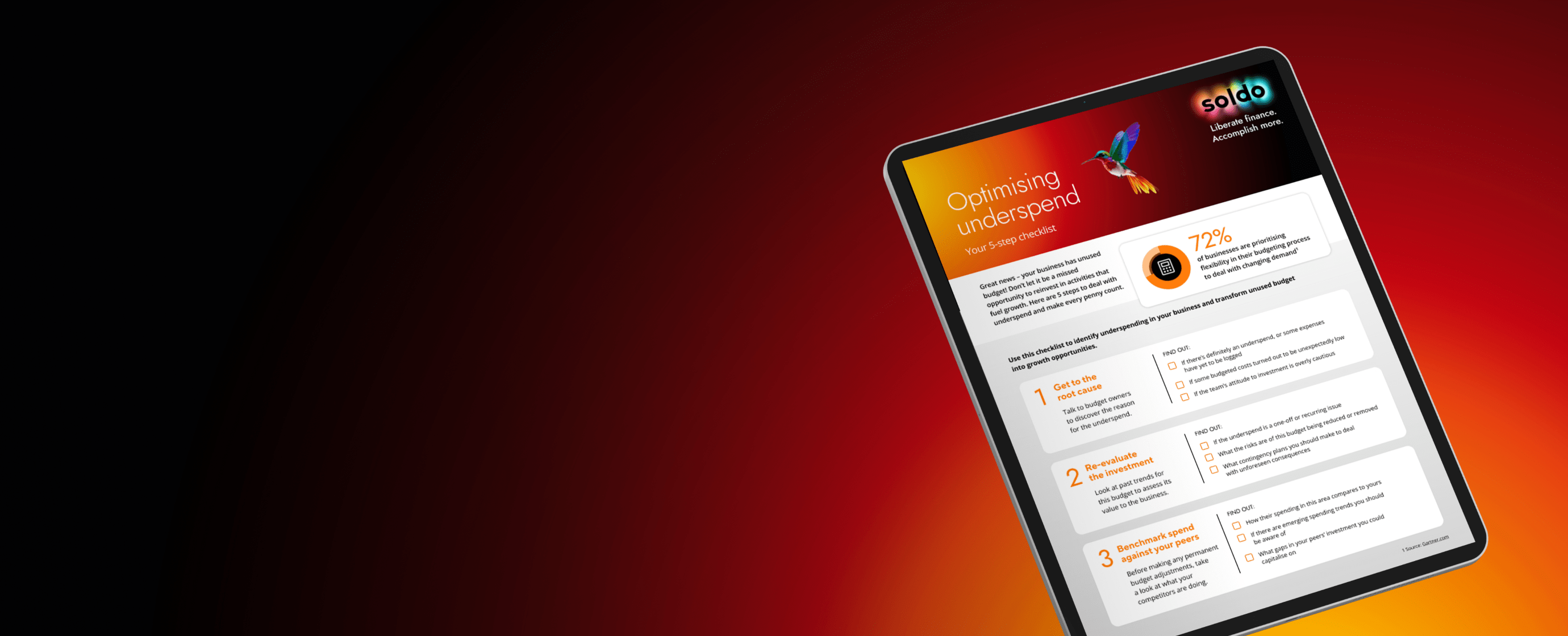 Optimising underspend checklist: 5 steps to gain a competitive edge 