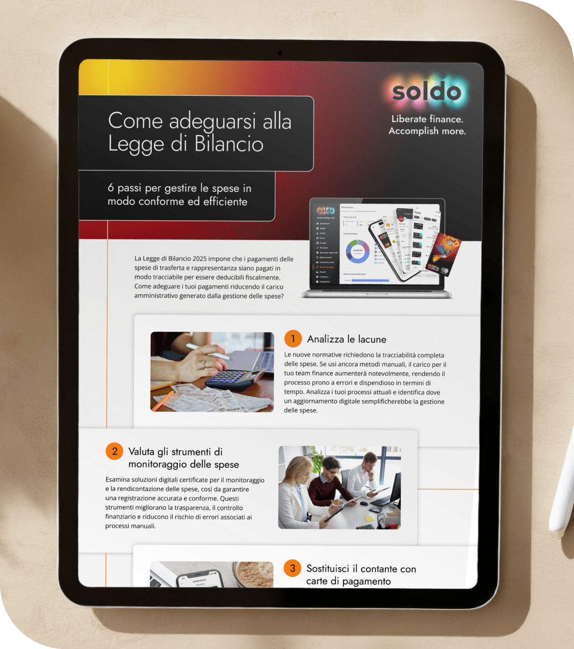 6 passi gestire le spese in modo conforme ed efficiente hero image