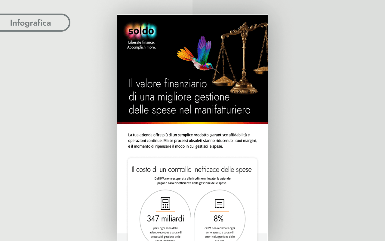 Il valore finanziario di una migliore gestione delle spese nel manifatturiero Soldo thumbnail