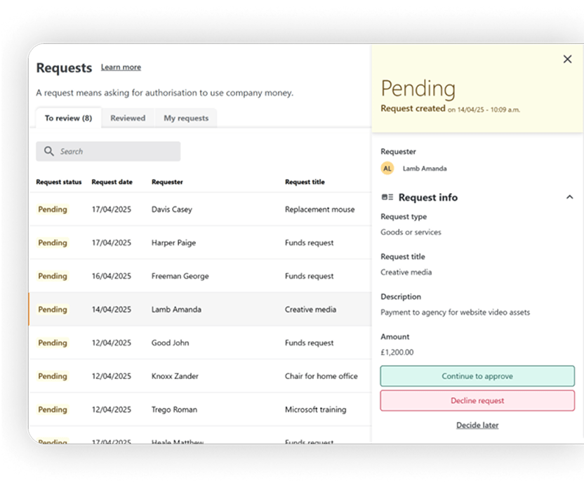 Management Platform Request and Approvals Feature Image