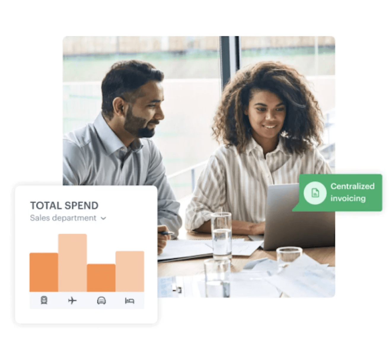 Sync travel invoices with payments