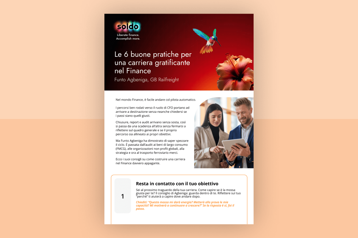 6 practices of a fullfilling finance career