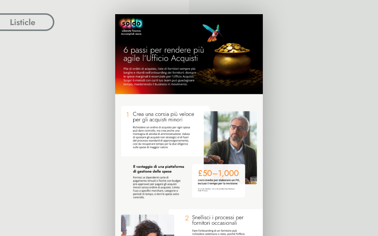 Agility in Procurement