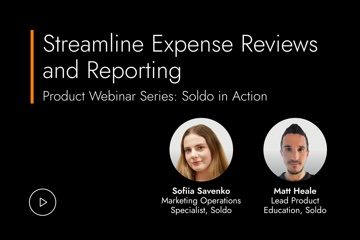 Streamline Expense Reviews and Reporting