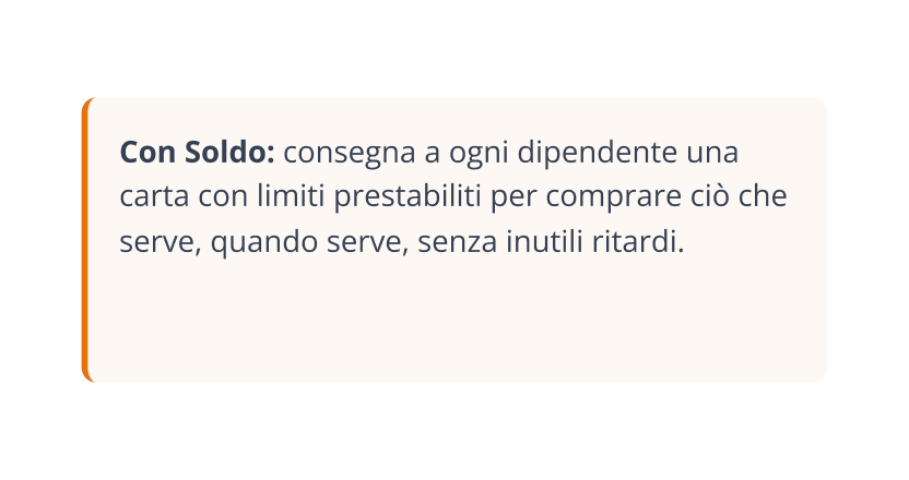Controlla come viene speso il denaro