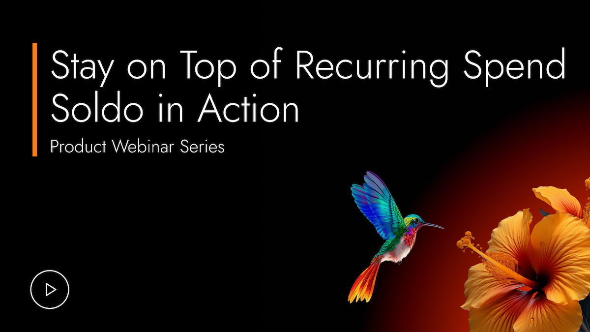 Stay on top of recurring spend