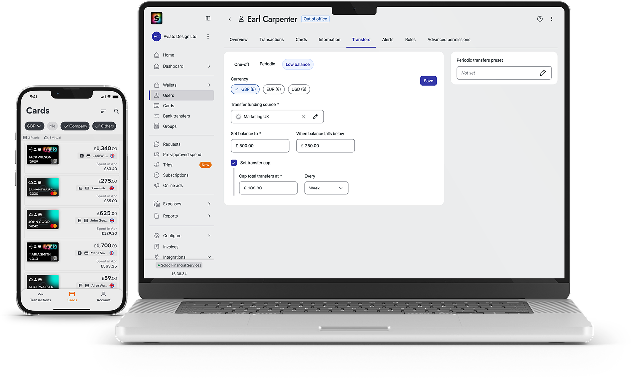 Allocate ring-fenced budgets for full control