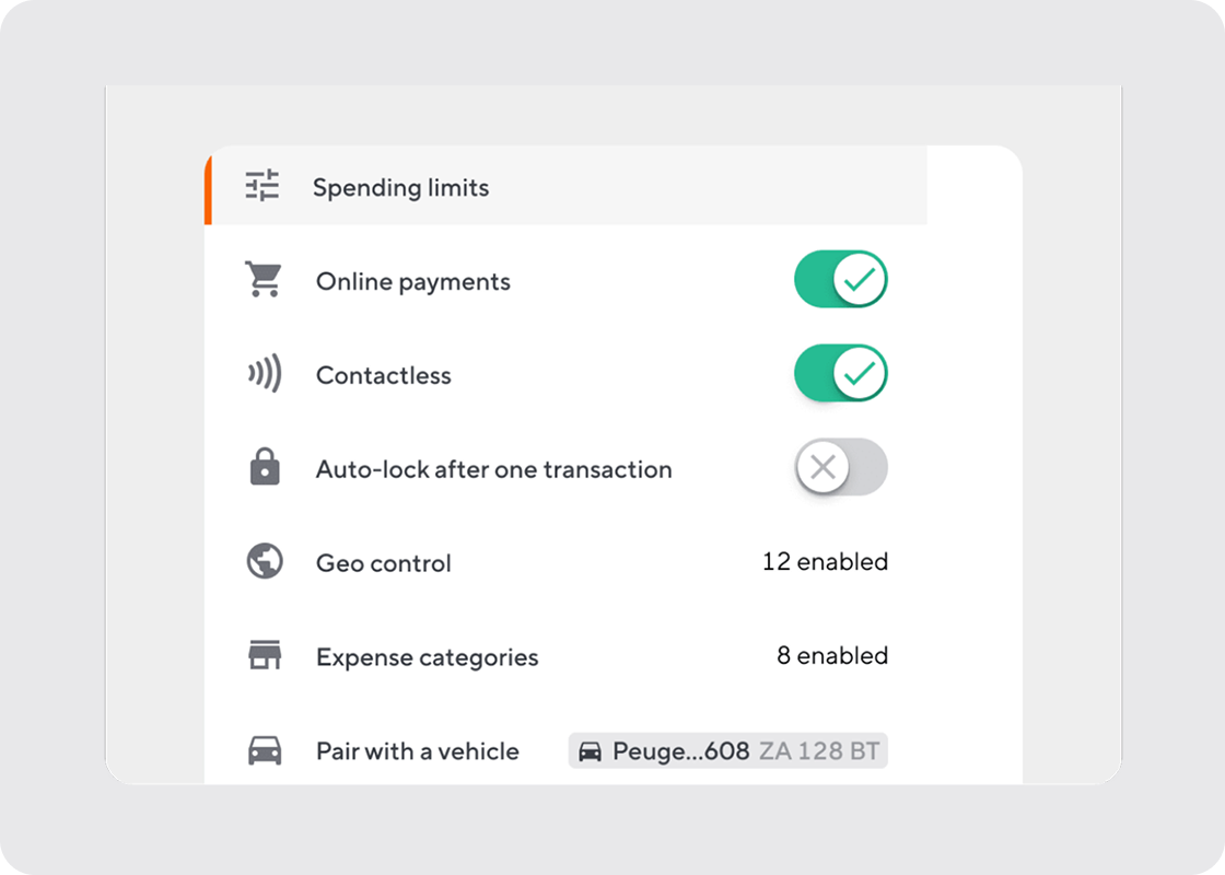 Easy expenses, controlled company spend