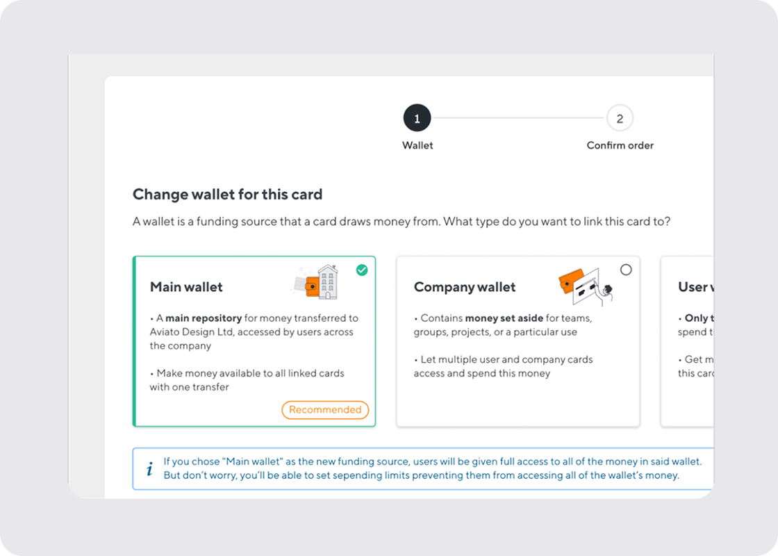 Soldo integrates with your  accounting software