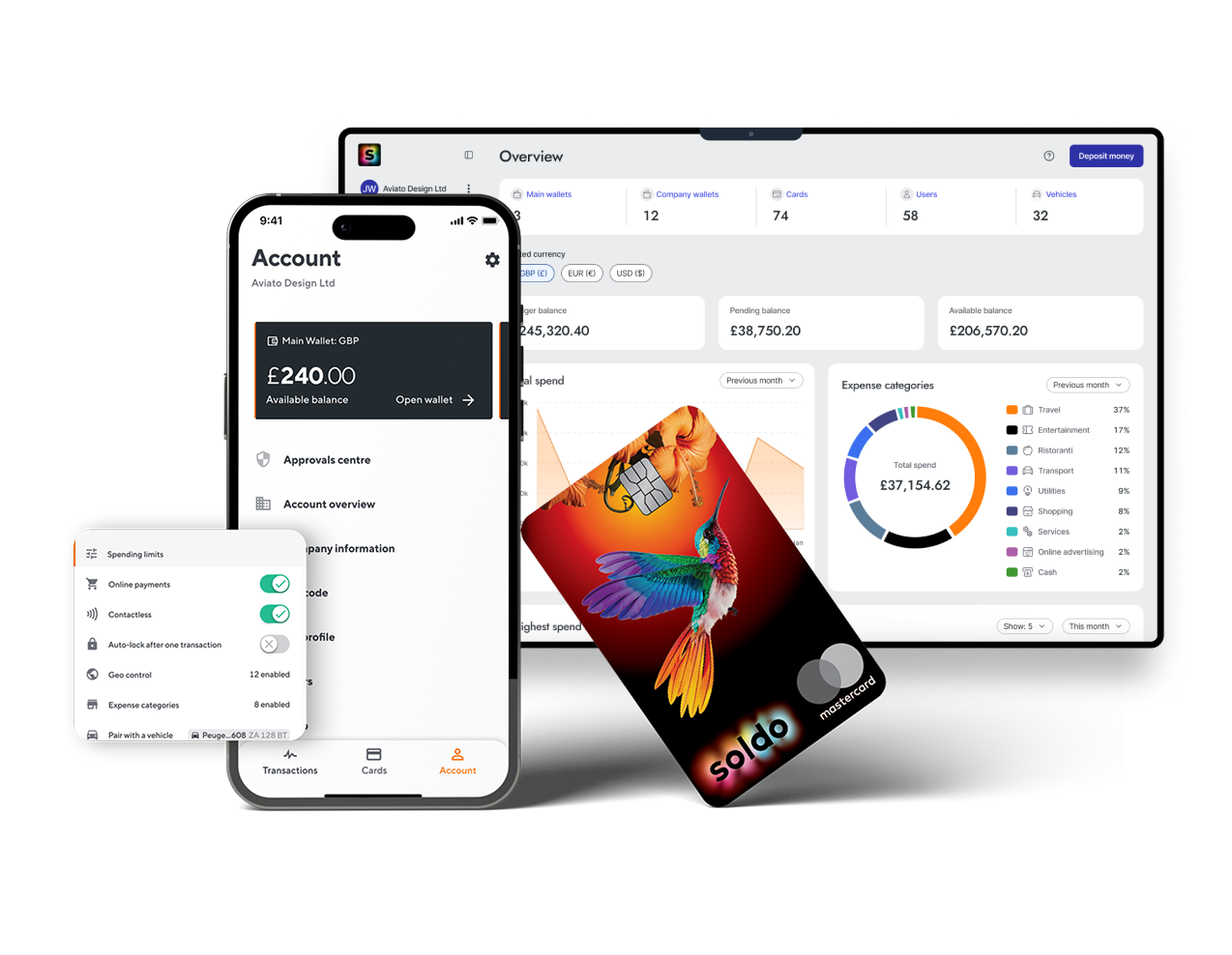 Choose Soldo for easy, fair expenses without the spending  free-for-all
