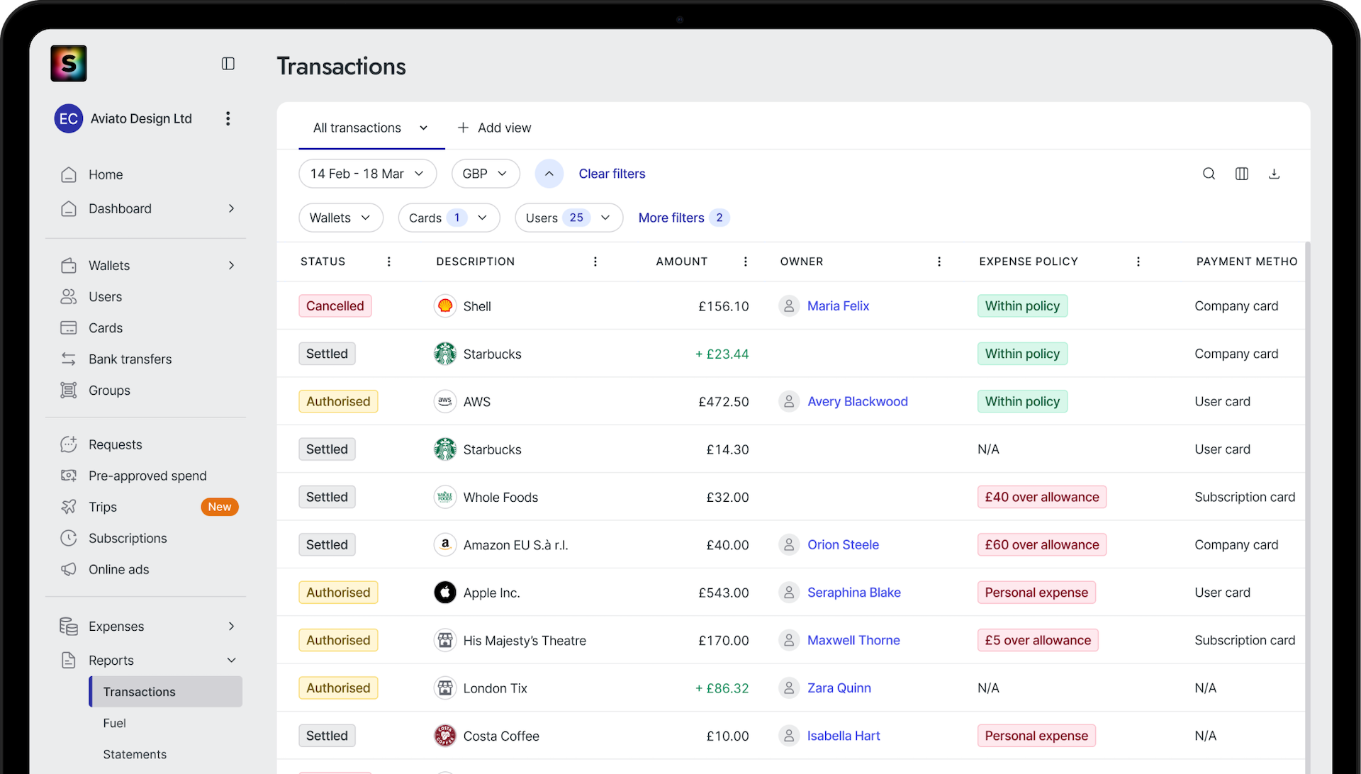 Automate expense policies and save time