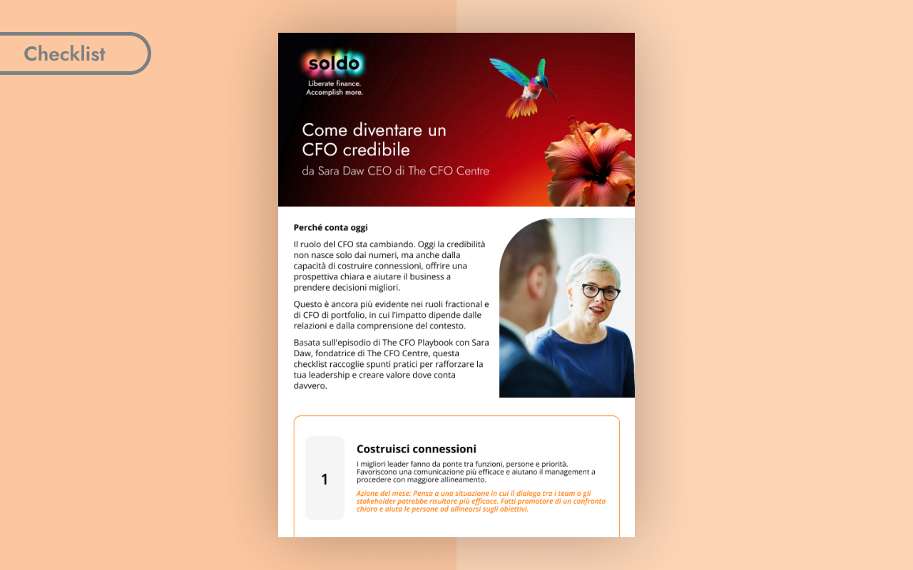 Come diventare un CFO credibile