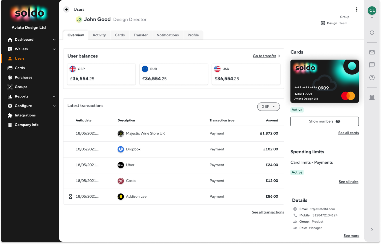 Empower Employees to Make Purchases Soldo