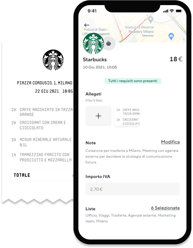 Pagamento Ricevuta App Soldo