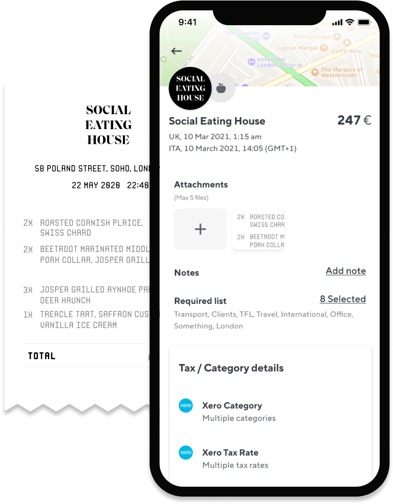 payment receipt smaller business