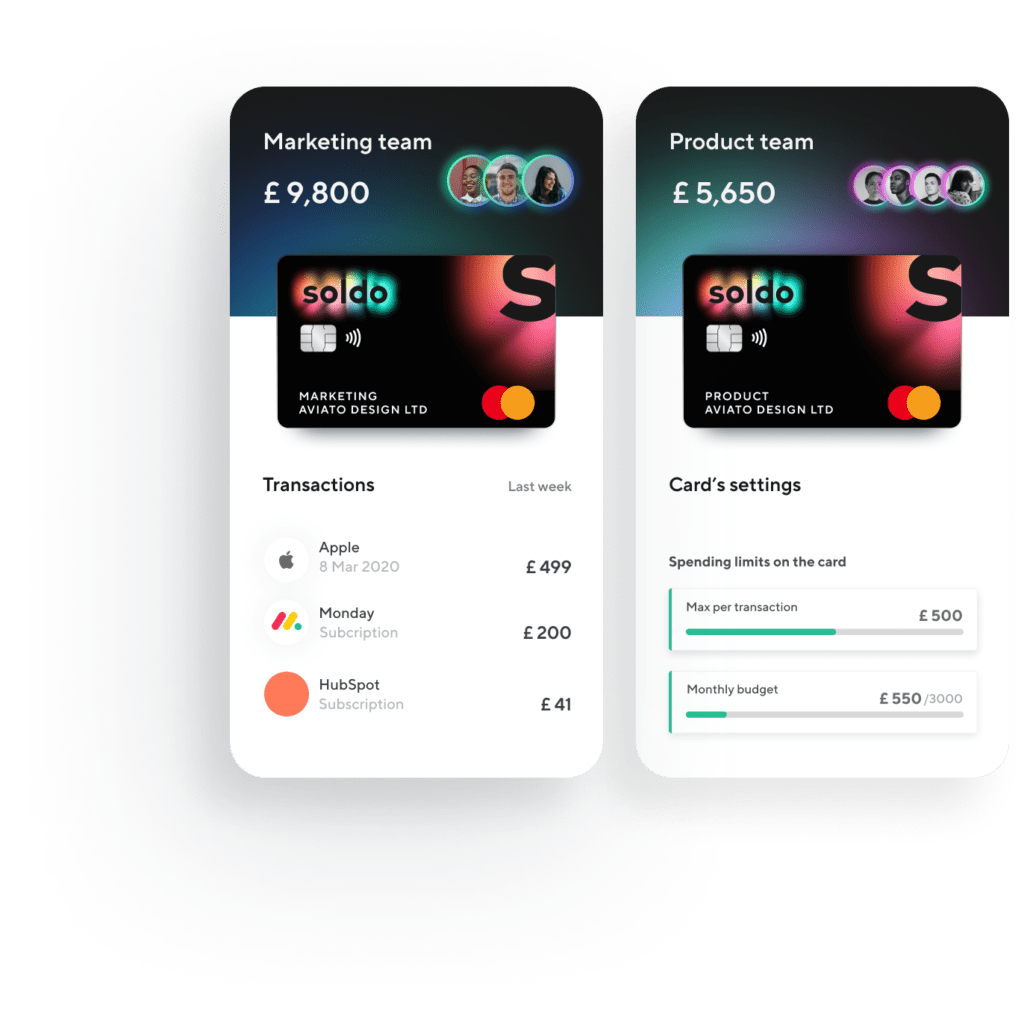 prepaid cards - soldo