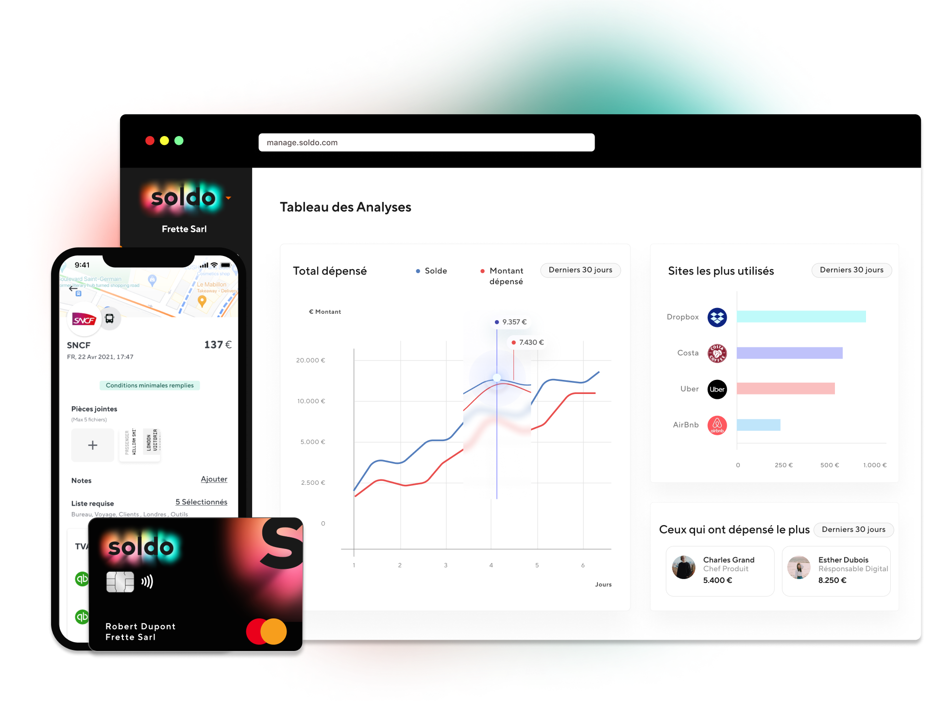 soldo suite homepage