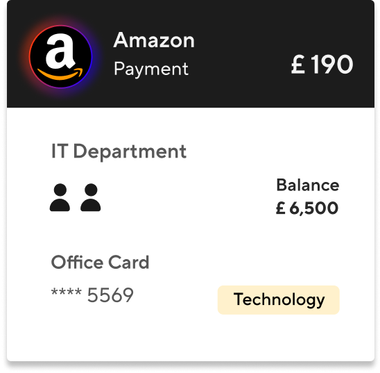 Transactions Amazon Homepage